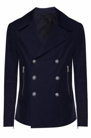 Cropped double-breasted coat, zdjęcie 1 Cropped double-breasted coat od Balmain